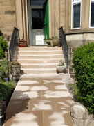 Bridge of Allan Stone - Clean and repair steps plus lay natural stone paving. Bridge of Allan Stone - Testimonials