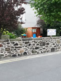 Bridge of Allan Stone - Queen's Lane, Bridge of Allan - Rebuilding of rubble boundary wall. Bridge of Allan Stone - Testimonials